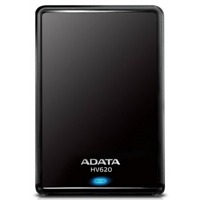 Внешний жесткий диск Adata HV620S 2Tb Slim Black (AHV620S-2TU31-CBK)