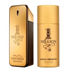 Парфюмерный набор для него Paco Rabanne 1 Million EDT 100ml + Deo Spray 150ml