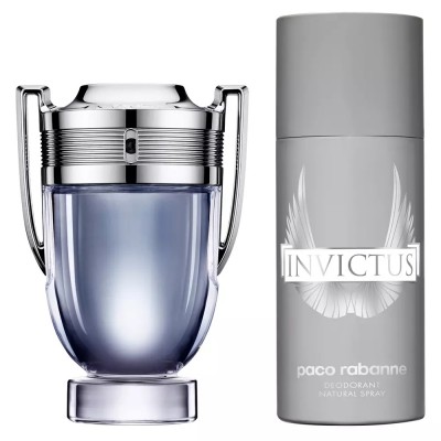 Set de parfumuri pentru el Paco Rabanne Invictus EDT 100ml + Deo Spray 150ml