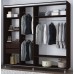 Шкаф-купе Mobildor-Lux Aron 2200 (2226 Wenghe) H cu elemente profil