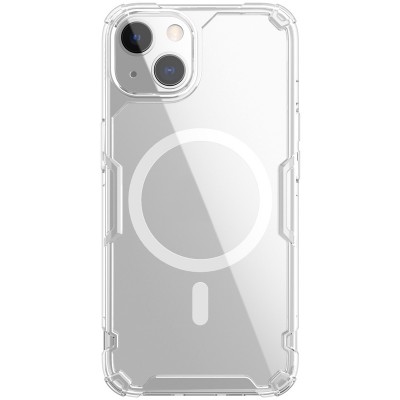 Чехол Nillkin Apple iPhone 14 Ultra thin TPU Nature Pro Magnetic Transparent