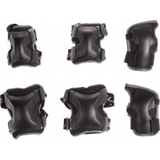 Protecție role Rollerblade X-Gear 3 Pack S Black