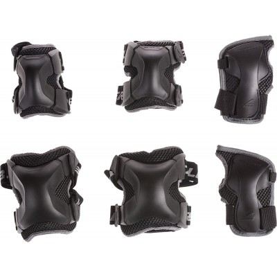 Protecție role Rollerblade X-Gear 3 Pack S Black