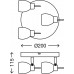 Спот Briloner Two 2736-032R