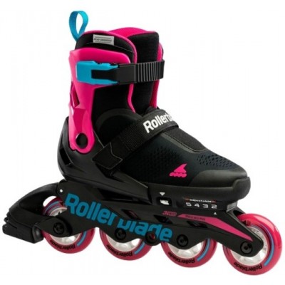 Роликовые коньки RollerBlade Microblade Free Black/Pink (33-36.5)