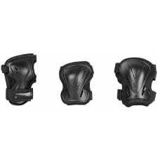 Protecție role Rollerblade Evo Gear 3 Pack M Black