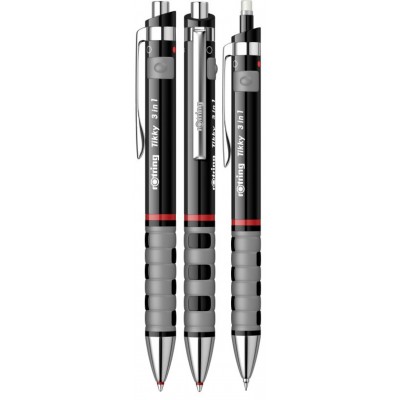 Шариковая ручка-карандаш Rotring Tikky 3in1 Black (1904360)