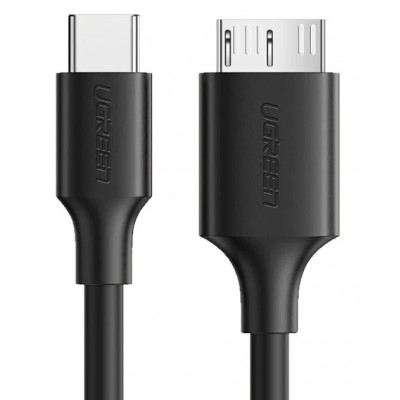 USB Кабель Ugreen Type-C 3.0 to Micro-B 3.0 1m Black (20103)