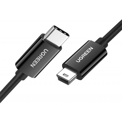 USB Кабель Ugreen Type-C to Mini USB 2m Black (70873)