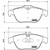 Set placute frână Brembo P 50 104