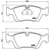 Комплект тормозных колодок Brembo P 06 024