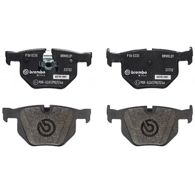 Комплект тормозных колодок Brembo P 06 033