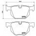 Комплект тормозных колодок Brembo P 06 033