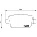 Set placute frână Brembo P 24 075