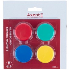 Набор магнитов для стеклянных магнитных досок Axent 4pcs (9825-A)