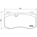 Комплект тормозных колодок Brembo P 50 074