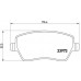 Set placute frână Brembo P 68 033