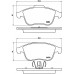 Set placute frână Brembo P 68 047