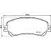 Комплект тормозных колодок Brembo P 68 067