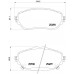 Комплект тормозных колодок Brembo P 83 150