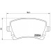 Комплект тормозных колодок Brembo P 85 083