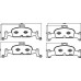 Комплект тормозных колодок Brembo P 85 164