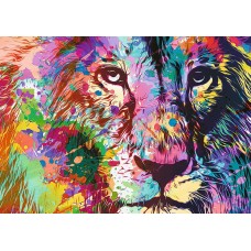 Puzzle Trefl 1000 Colorful Lion (10707)