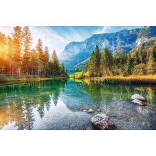 Puzzle Trefl 1500 At the foot of the Alps Lake Hintersee Germany (26193)