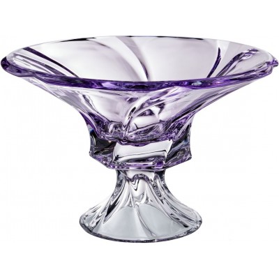Ваза для десерта Bohemia Mozart Amethyst 33cm (55509)