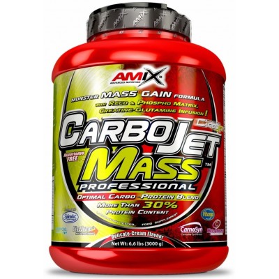 Masa musculara Amix CarboJET Mass Professional 3000g Chocolate