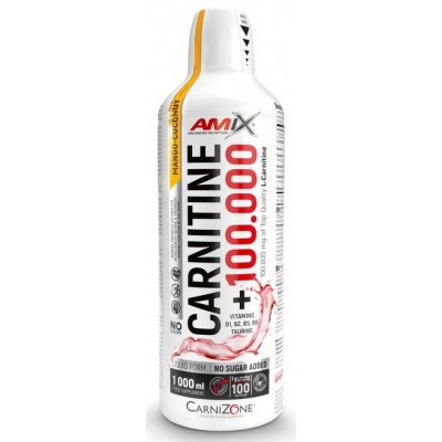 Produs pentru slăbit Amix Carnitine 100.000 Mango & Coconut 1000ml