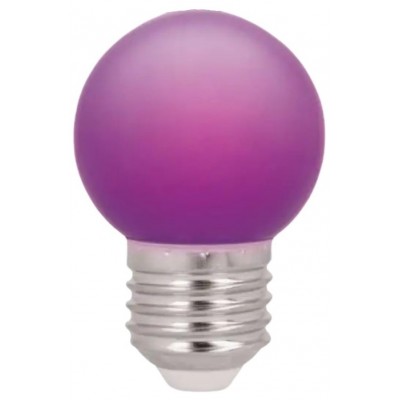 Bec Forever Light E27 G45 2W 230V Purple 5pcs