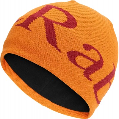 Шапка Rab Logo Beanie Marmalade/Oxblood Red