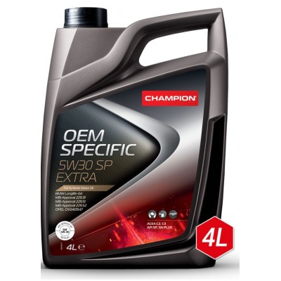 Моторное масло Champion Oem Specific 5W30 SP Extra 4L