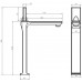 Смеситель для умывальника Fala Noir 2 HI (75886)
