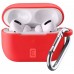 Husă pentru căști Cellularline Bounce Airpods Pro Red