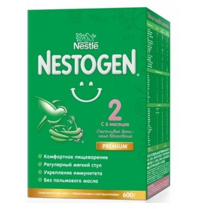 Детская молочная смесь Nestle Nestogen 2 Prebio 600g