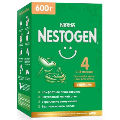 Детская молочная смесь Nestle Nestogen 4 Prebio 600g