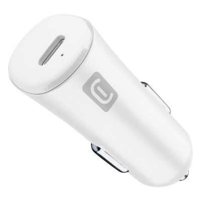 Încărcător auto CellularLine USB-C 20W White