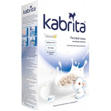 Рисовая каша на козьем молочке Kabrita 180г