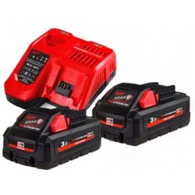 Set de acumulatoare si incarcator Milwaukee M18NRG-302 (4933471071)