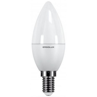 Лампа Ergolux LED-C35-7W E14-4K