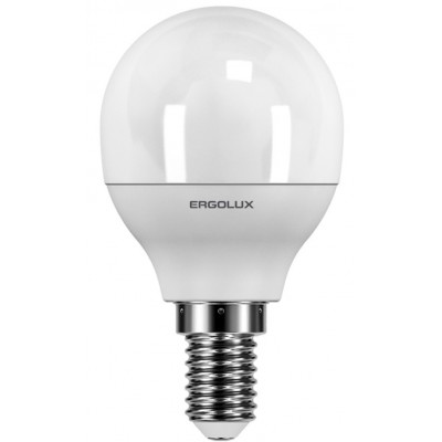 Лампа Ergolux LED-G45-7W-E14-3K