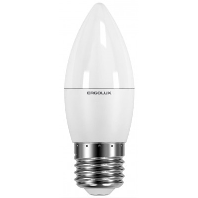 Лампа Ergolux LED-С35-7W-E27-3K