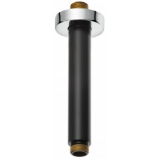 Dază de duș Kludi A-QA 150mm Black Matt/Chrome (6651587-00)