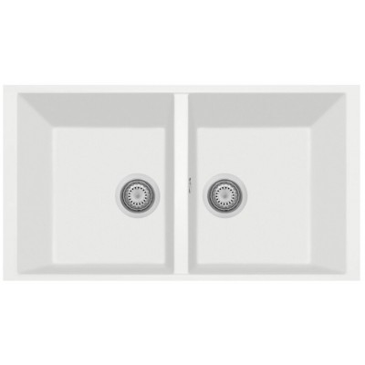 Кухонная мойка Plados One ON7920ST NS N1 Pure White