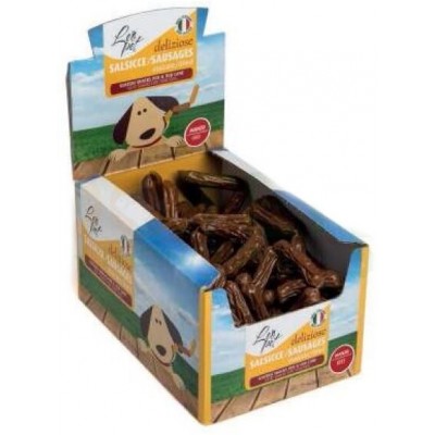 Snackuri pentru câini Leopet Dried Sausages Beef 200pcs