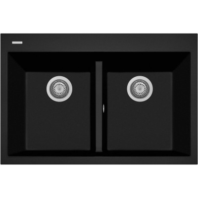 Кухонная мойка Plados One ON8420 UG70 Black Matt