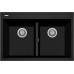 Кухонная мойка Plados One ON8420 UG70 Black Matt