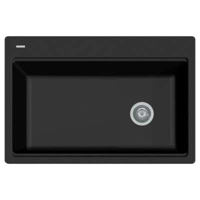 Chiuvetă de bucătărie Plados Lux ON3322 UG70 Black Matt